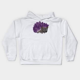 Amethyst Hedgehog Kids Hoodie